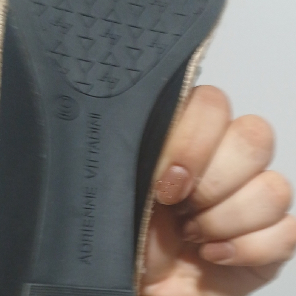 Women's Black Wedge Sandals, Gentle Used, Excellent Conditions, Sz 9 - Picture 7 of 9